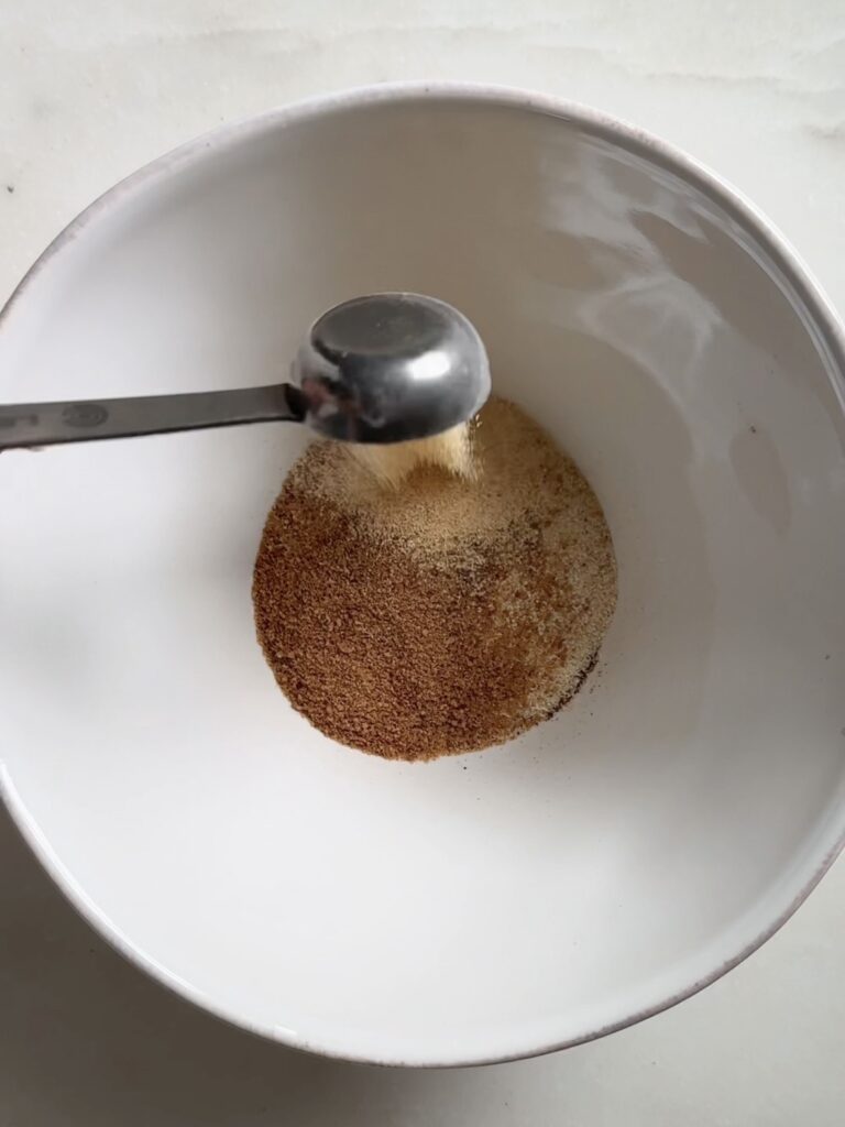 Homemade taco seasoning, healthy, clean ingredients, gluten free, dairy free, anti-inflammatory