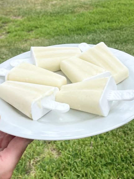 Pina Colada Popsicles: Only 3 Ingredients