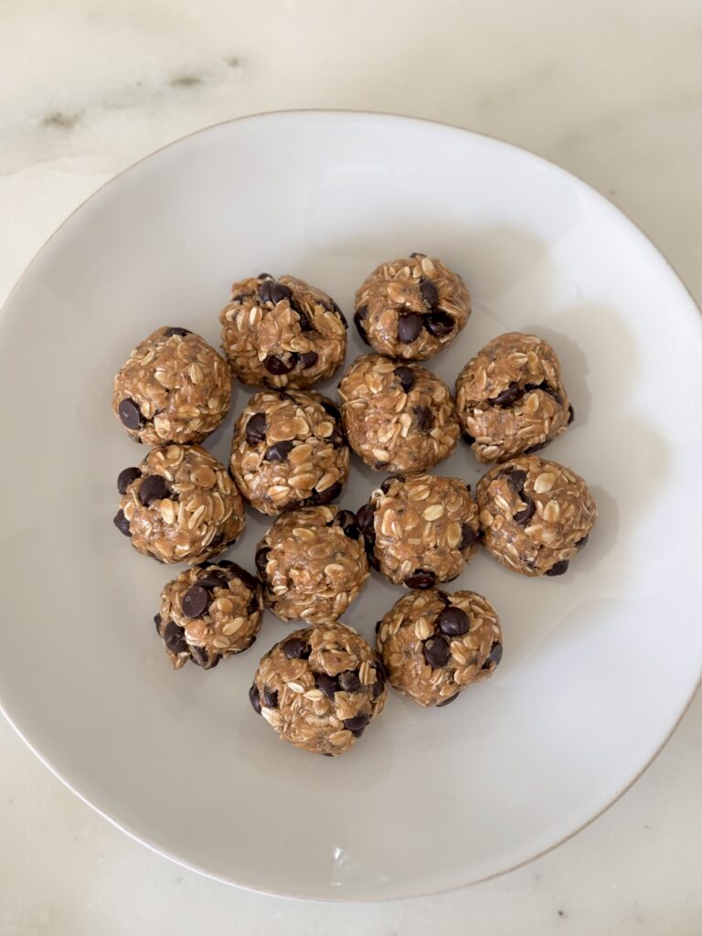 These Toasted Coconut Peanut Butter Protein Balls are so easy to make and are the perfect snack or breakfast! I love to make these when I have a busy week or am traveling. On our family trips theses are always a staple in the fridge and are always gone the day I make them! Gluten and Dairy Free.