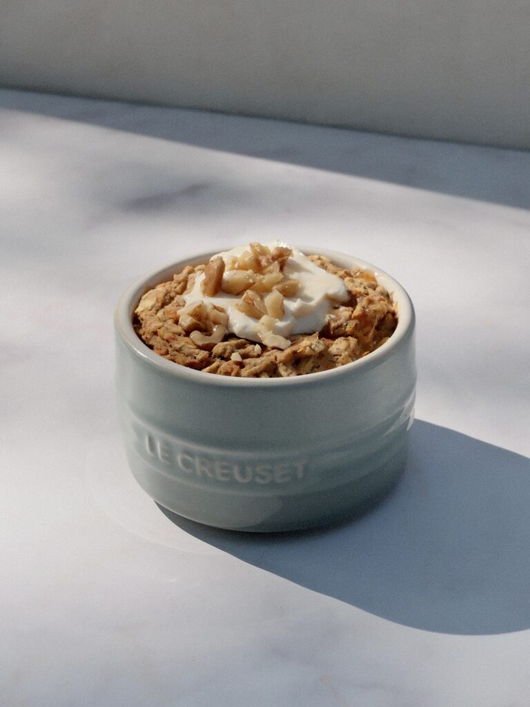 detailed shot of texture and toppings